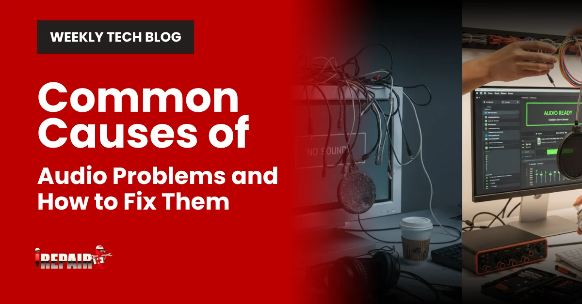 Common Causes of Audio Problems
