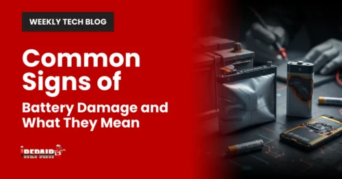 Common Signs of Battery Damage and What They Mean